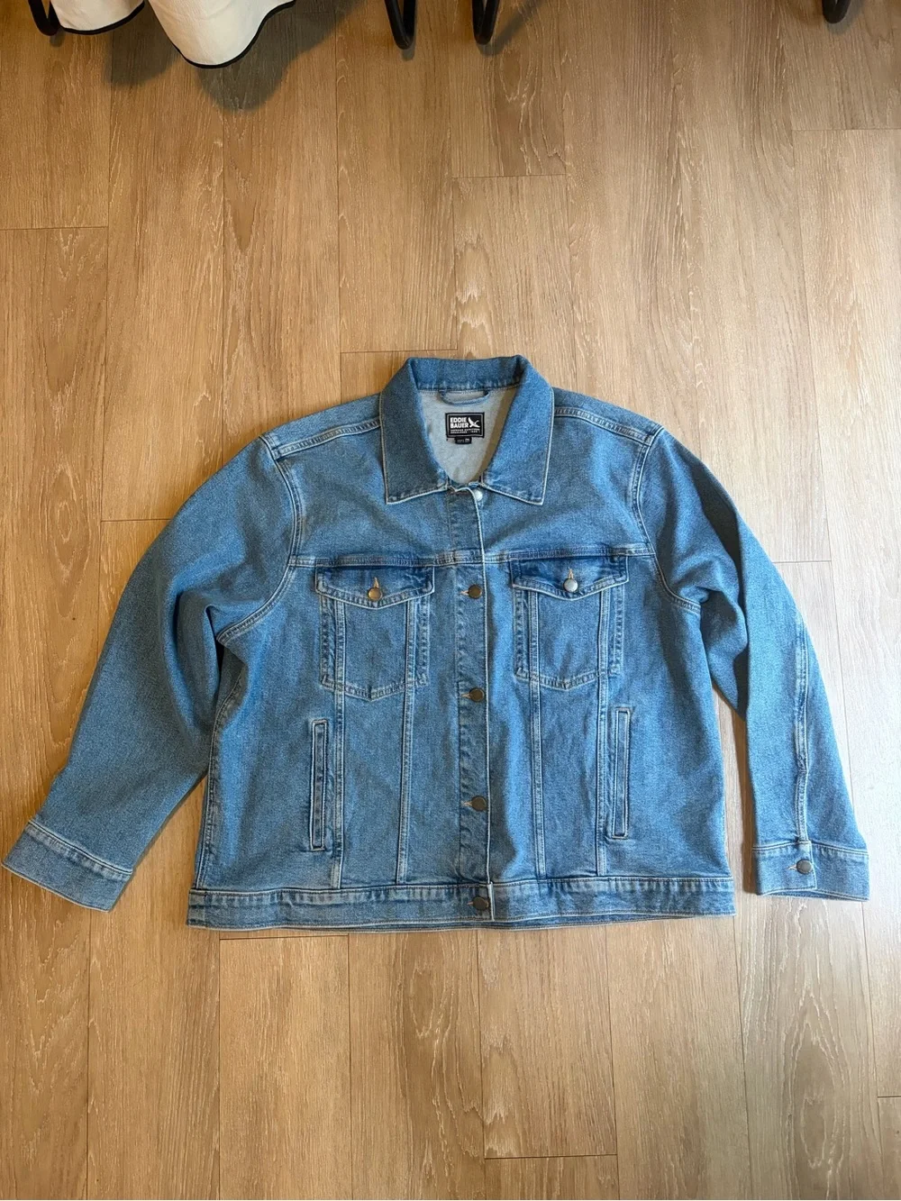 Eddie Bauer Blue Classic Denim Jacket